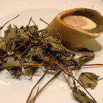 フロリレージュ - 妻の二品目は牛のエキスの茶碗蒸し。