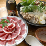 和彩　桐の里　久月 - いのしし鍋は最高ー！