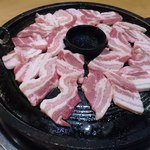 韓国家庭料理ハレルヤ - サムギョプサル２人前