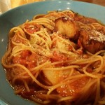 アトリ - 豚バラとフレッシュトマトソース