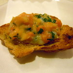 どうろくじん - サケのクロスティーニ