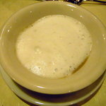 どうろくじん - キノコのスープ（シイタケ、エリンギ、ポルチーニ茸）