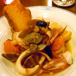 どうろくじん - 白イカとあさりのソテー