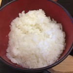 めん徳 - ご飯