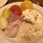 NH Heidelberg - 2日目の朝ごはん② フルーツとヨーグルト