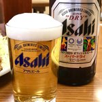Tonkatsu Warashikko - ビール工場見学で教わった三度注ぎの盛り上がり泡のビール