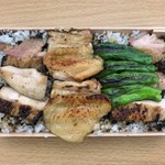 とり喜 - お土産のきじ丼（肉多め）（ご飯多め）