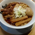 人類みな麺類 - 原点800円+煮玉子50円