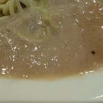 麺屋 極鶏 一乗寺本店 - ドロンドロンスープ  アップ