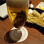 Zenseki Koshitsu Kyoumachi Shizuku - 生ビール