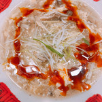 Bamiyan - ｻﾝﾗ-ﾀﾝ麺 半玉（54円引）625円（ｸ-ﾎﾟﾝ利用）
