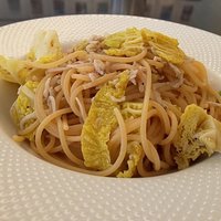 ヴィア トスカネッラ - 釜揚げしらすとチリメンキャベツのペペロンチーノ（2019.1）