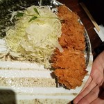 名代とんかつ かつくら - チキンカツ膳（だったような）