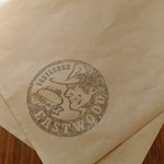EAST WOOD - 店名スタンプ付バーガー袋