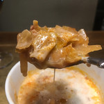 キャトルラパン　神戸三宮 - 煮込み野菜がたっぷり入ってます、ヘルシーねー