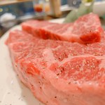 灼楽 - 厚切り！ザブトンステーキ！