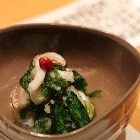 なにわ料理 有 - アオリの酢の物