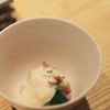 鮨 巳之七 - 料理写真:平貝を酒かすのソースで