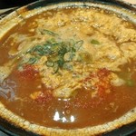 EXPASA御在所（下り線）「山本屋本店」 - ネギ味噌玉子雑炊510円