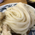Teuchi udon mugizou - 小麦の香るざるはうまい
                        サクッと衣のかしわもうまい