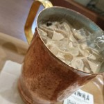 上島珈琲店 - アイスブルボンバニラの無糖ミルク