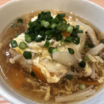 カレーうどん専門　サンビーノ - あんかけ揚げ出し豆腐（ちょい呑み）