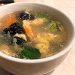 中国美食 唐苑酒楼 - ◆玉子スープ 410円