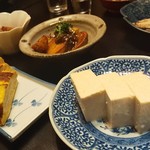Kagota - 地鶏の玉子焼き・塩豆腐・カンプラ田楽