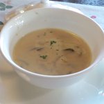 森の茸のスープ