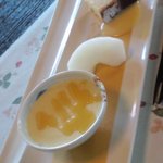 葛城 北の丸 - 林檎ケーキ・冷菓梨・甘藷プリン