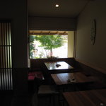 お洒落で、モダンな店内・・