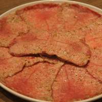 焼肉うしごろ 西麻布本店 - 大判薄切りのタンもとは、極上品♪