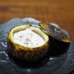 傳 - ゆずを使ったデザート