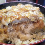 大助うどん - かつ丼アップ