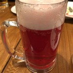 ブラジリアンステーキハウス シュラスコ - 2019.2.2  カシスビール‼️甘〜い(๑˃̵ᴗ˂̵)