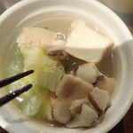 菜菜cafe - 炊き合わせ　しいたけの風味がいいミャ