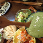 菜菜cafe - スムージー　鉄分で固まってしまったので、真っ先にいただくといいミャ