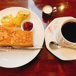 有里珈琲館 - きな粉トースト・コーヒー