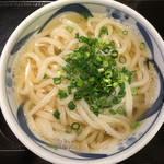 三日月 - かけうどん(480円)