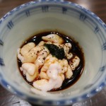 食堂 おがわ - クリーミーな雲子。
      おがわさんのポン酢( ﾟДﾟ)ｳﾏｰ