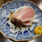 食堂 おがわ - ぶり塩タタキ(*´艸`*)