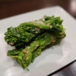 食堂 おがわ - なたねごまあえ(*˘︶˘人)