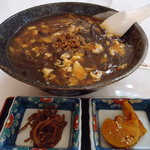 秋桜 - 秋桜麺アン仕上７００円と箸休め