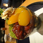 ちゃらん - 抹茶シフォンパフェ