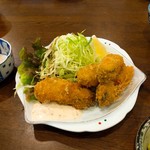 山水 - 料理写真:牡蠣フライ