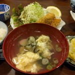 山水 - 牡蠣のお吸物