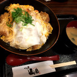 かつ丼 山屋 - 海老とんかつ丼