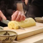 食堂 おがわ - 出来立て！だし巻き玉子(*´艸`*)