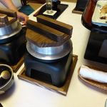 三養荘 - 個別の羽釜