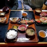 Kamameshi Uomasa - 焼き魚定食ランチ（サバ・ご飯大盛り）